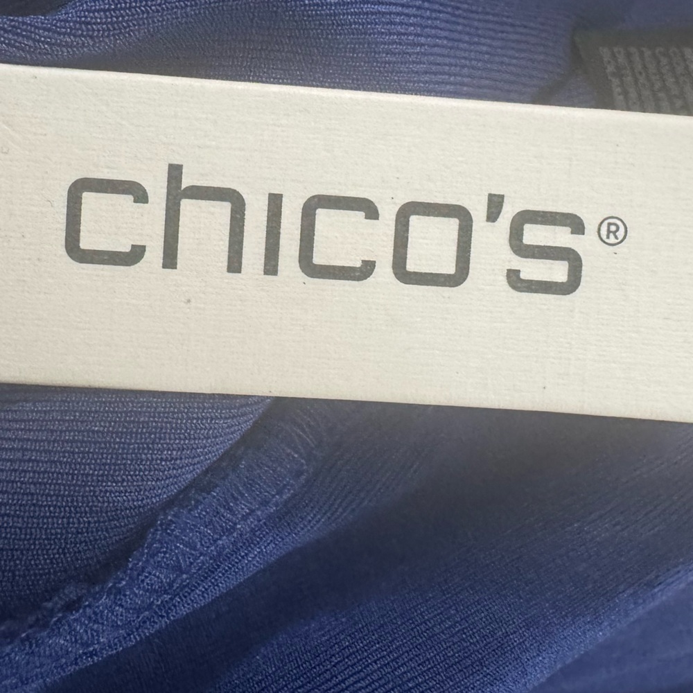 Chico's Travelers Blue Pull On Pants Size XXL - Picture 5 of 6